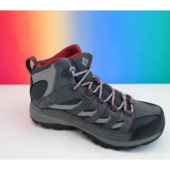 Columbia Shoes - Columbia Women's Crestwood Mid Graphite Waterproof Hiking Boots, BL5371 Size 10